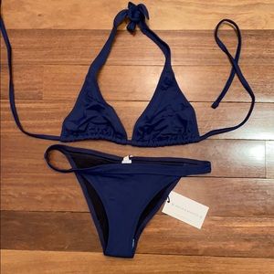 Solid & Striped never worn blue bikini